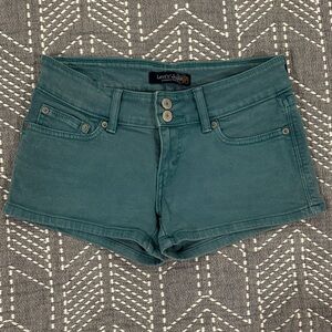 Levi's Teal Jean Shorts